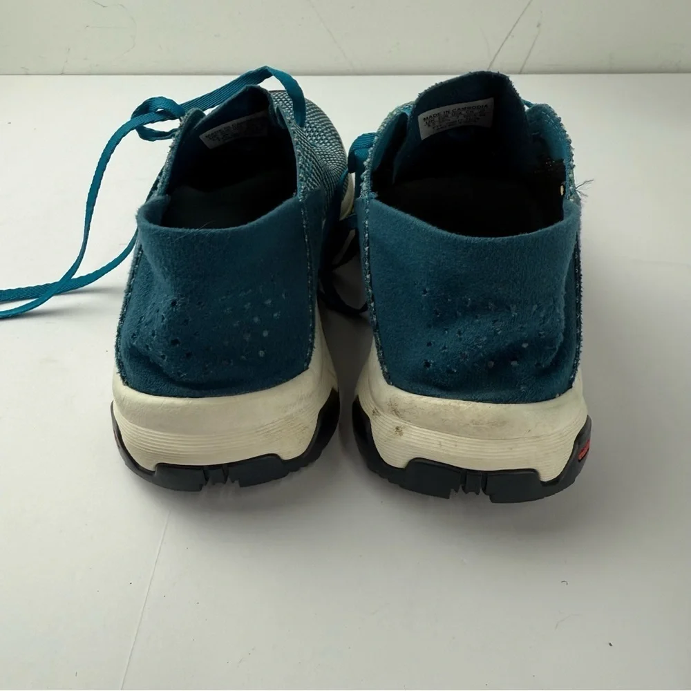 Salomon Womens 7 Tech Lite Water Shoes Icy Morn Teal/Aqua Lace Up Waterproof